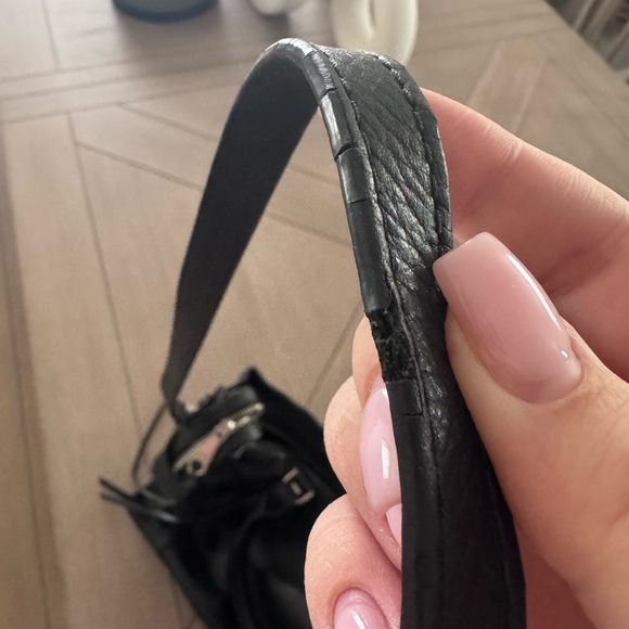 Rebecca Minkoff Black Crossbody Bag with Silver Accents - Picture 15 of 16